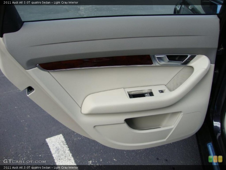 Light Gray Interior Door Panel for the 2011 Audi A6 3.0T quattro Sedan #39036447