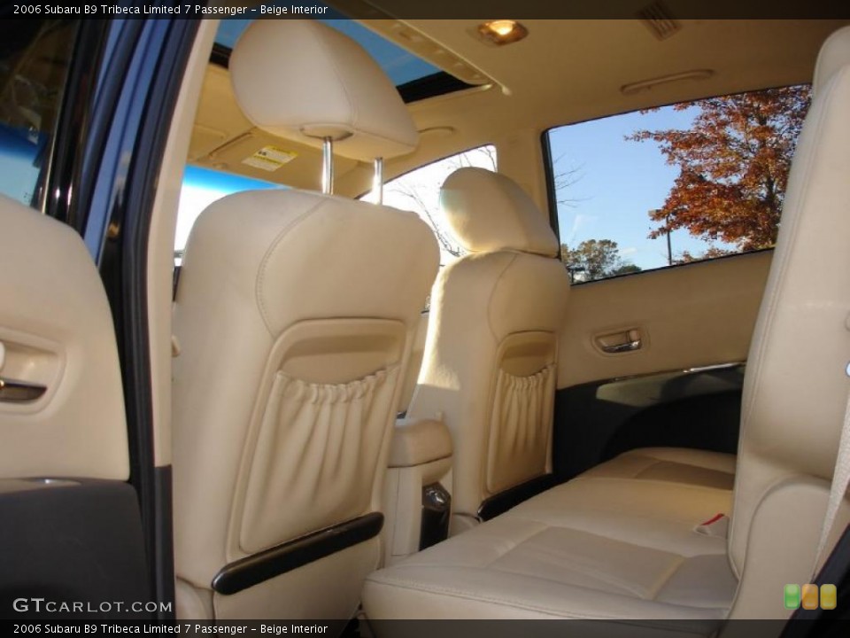 Beige Interior Photo for the 2006 Subaru B9 Tribeca Limited 7 Passenger #39037407