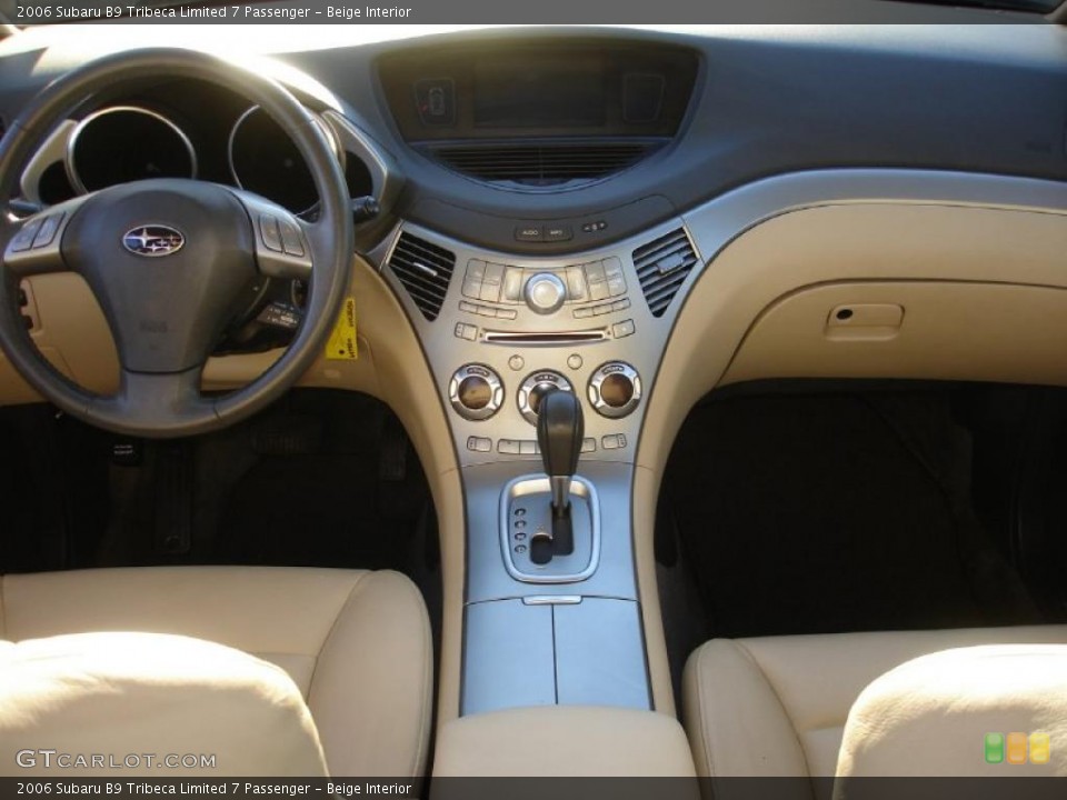 Beige Interior Dashboard for the 2006 Subaru B9 Tribeca Limited 7 Passenger #39037423