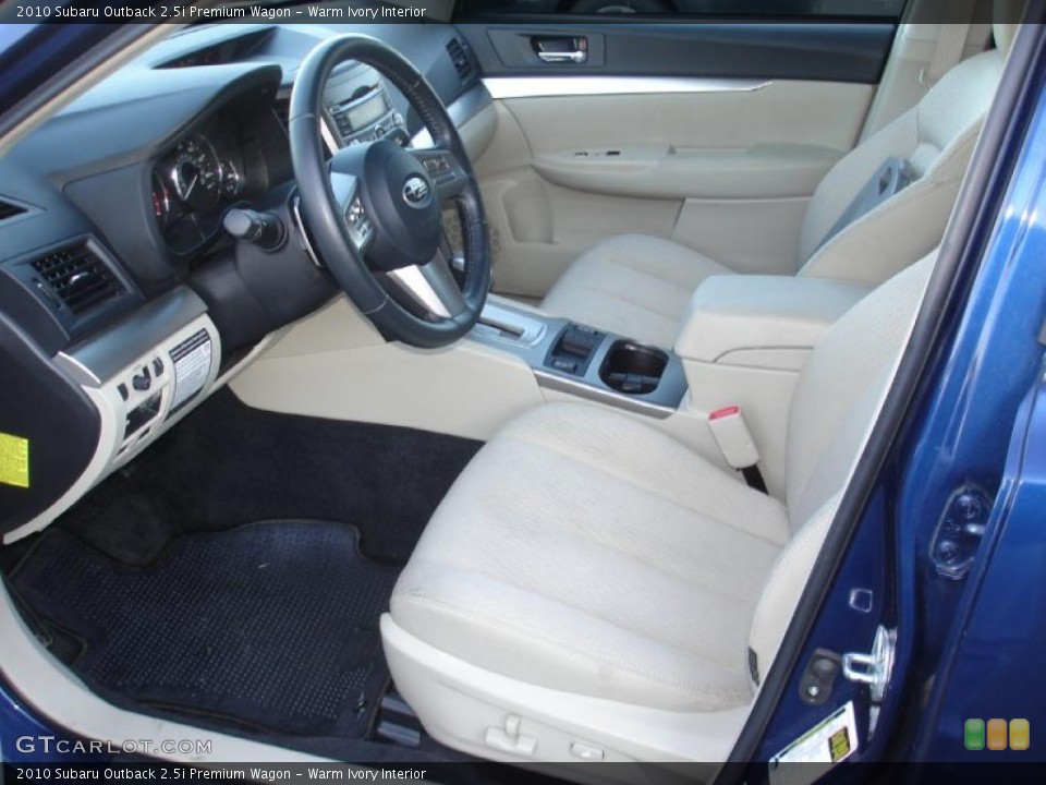 Warm Ivory Interior Photo for the 2010 Subaru Outback 2.5i Premium Wagon #39037659