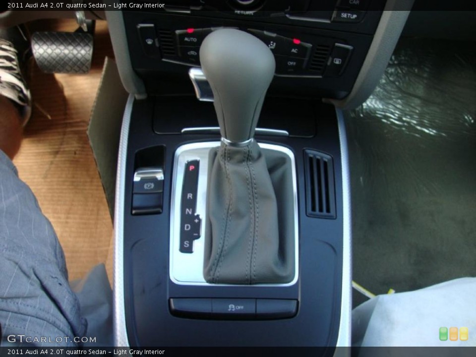 Light Gray Interior Transmission for the 2011 Audi A4 2.0T quattro Sedan #39037931