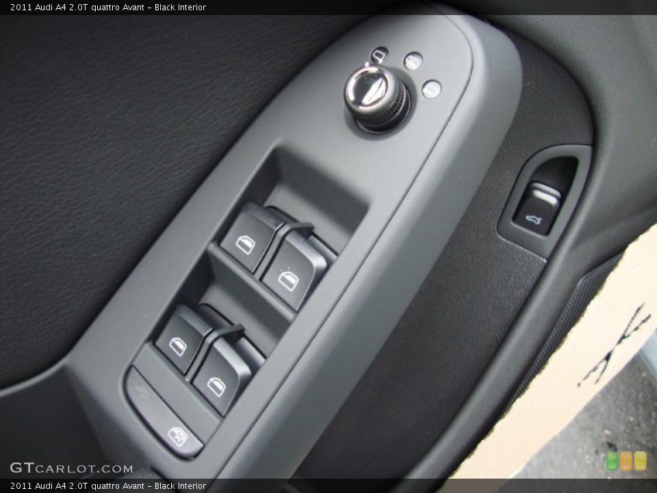Black Interior Controls for the 2011 Audi A4 2.0T quattro Avant #39038239