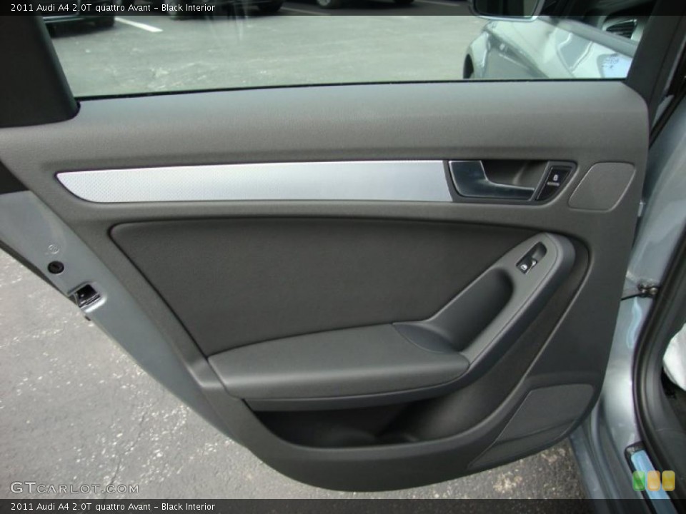 Black Interior Door Panel for the 2011 Audi A4 2.0T quattro Avant #39038367