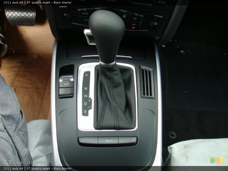 Black Interior Transmission for the 2011 Audi A4 2.0T quattro Avant #39038503