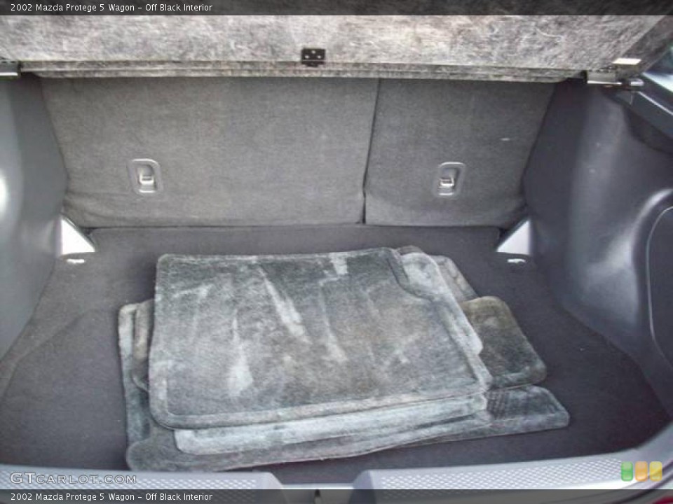 Off Black Interior Trunk for the 2002 Mazda Protege 5 Wagon #39039631
