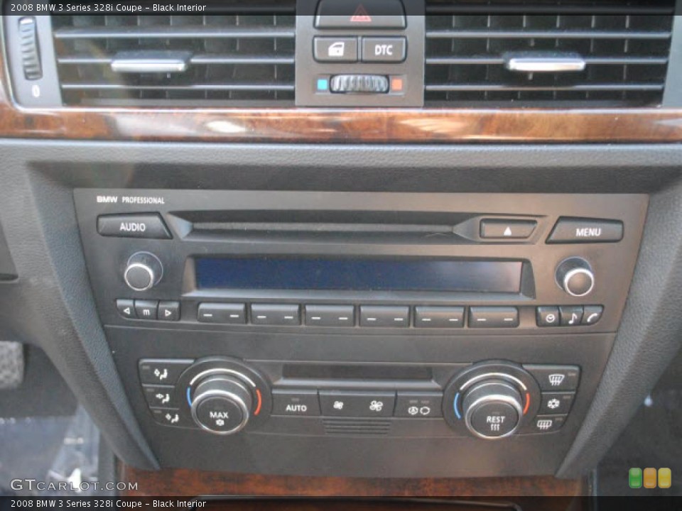 Black Interior Controls for the 2008 BMW 3 Series 328i Coupe #39042631
