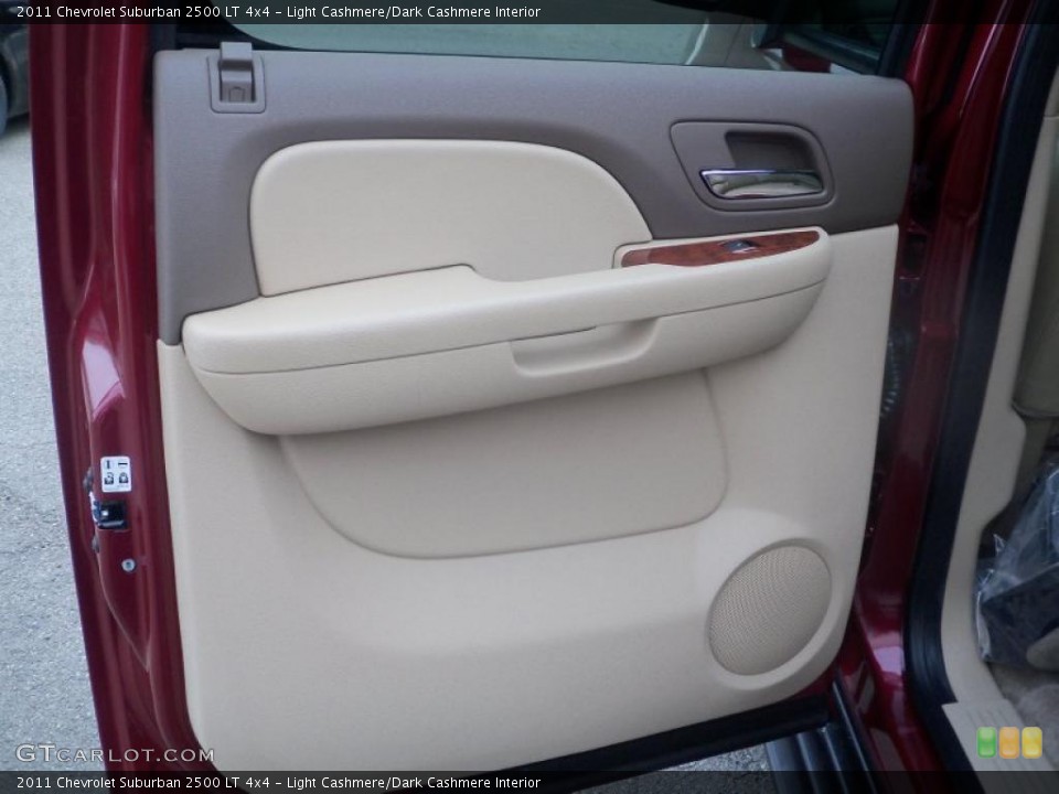 Light Cashmere/Dark Cashmere Interior Door Panel for the 2011 Chevrolet Suburban 2500 LT 4x4 #39043387