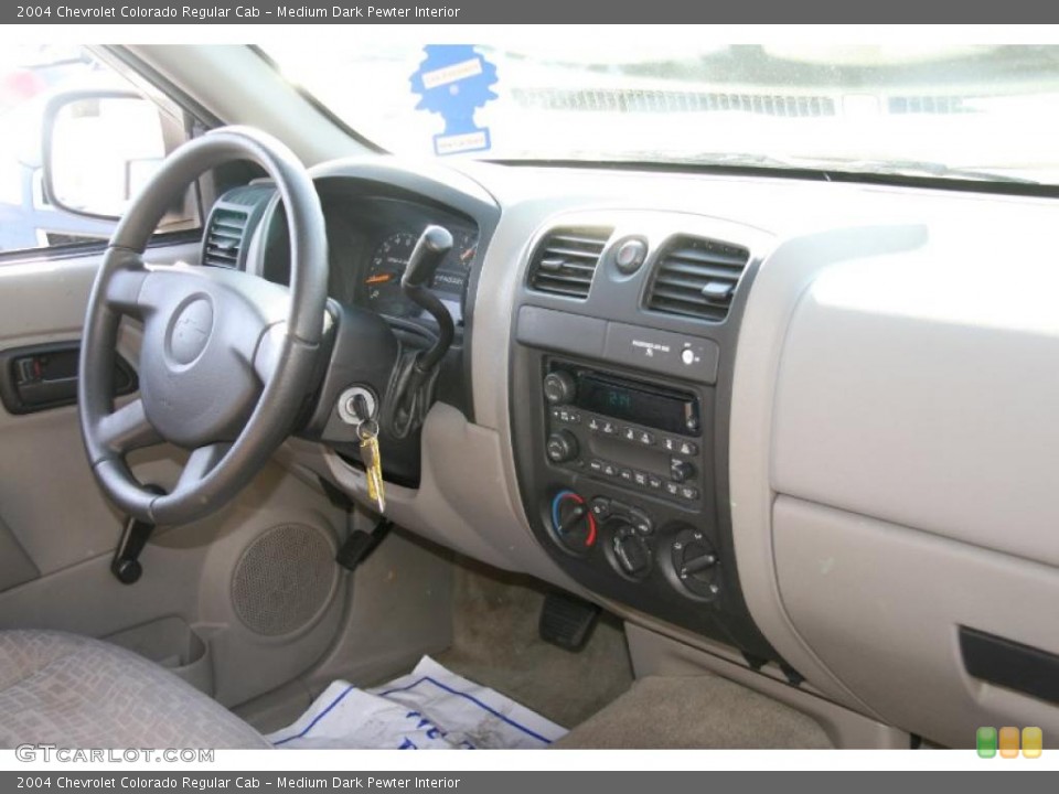 Medium Dark Pewter Interior Dashboard for the 2004 Chevrolet Colorado Regular Cab #39044147