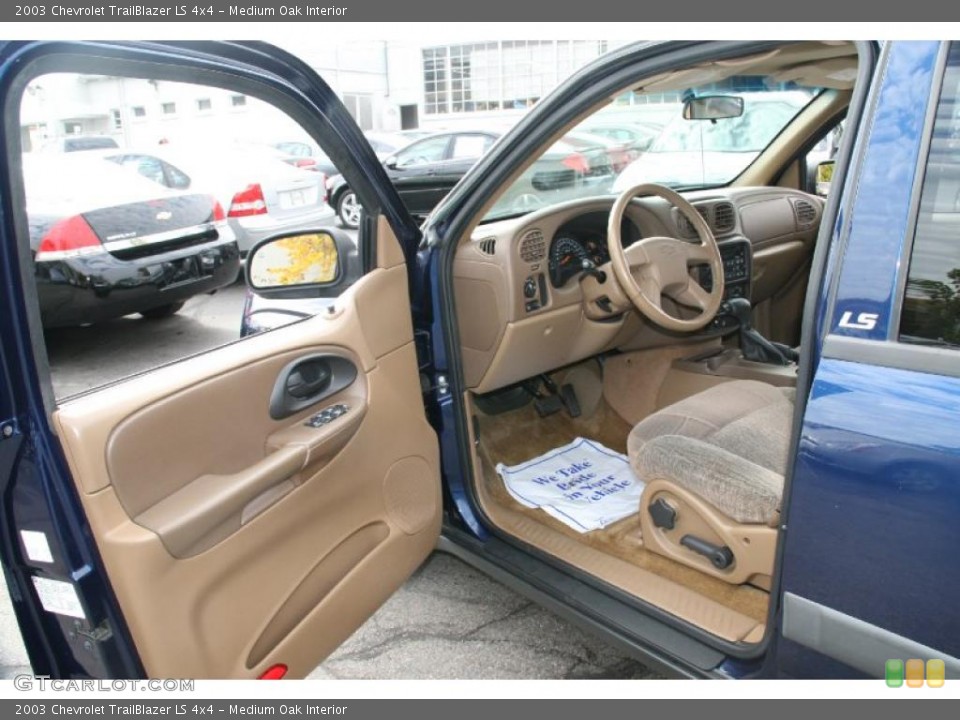 Medium Oak Interior Photo for the 2003 Chevrolet TrailBlazer LS 4x4 #39045104