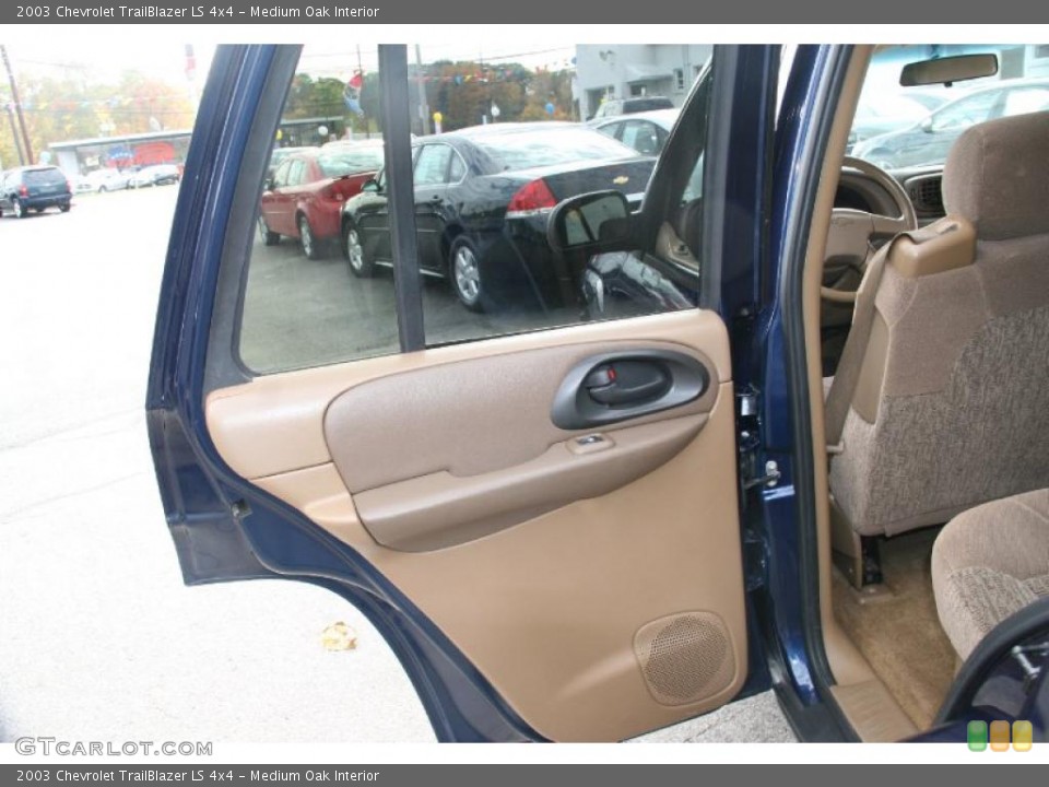 Medium Oak Interior Door Panel for the 2003 Chevrolet TrailBlazer LS 4x4 #39045156
