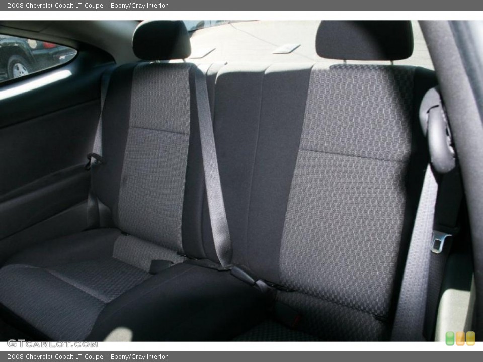 Ebony/Gray Interior Photo for the 2008 Chevrolet Cobalt LT Coupe #39045416