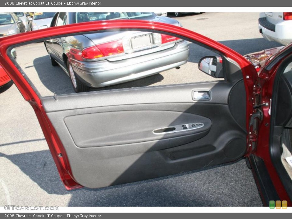 Ebony/Gray Interior Door Panel for the 2008 Chevrolet Cobalt LT Coupe #39045428