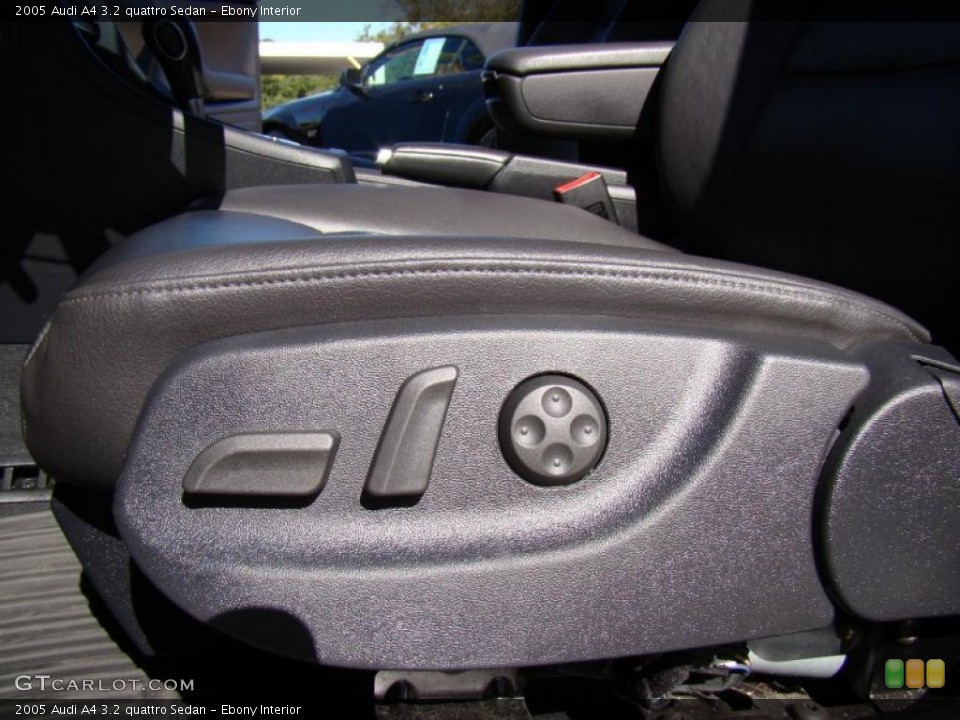 Ebony Interior Controls for the 2005 Audi A4 3.2 quattro Sedan #39045796