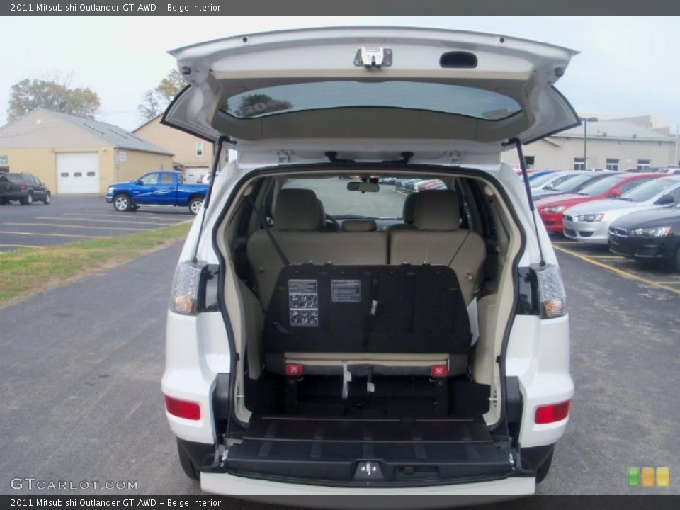 Beige Interior Trunk for the 2011 Mitsubishi Outlander GT AWD #39047144