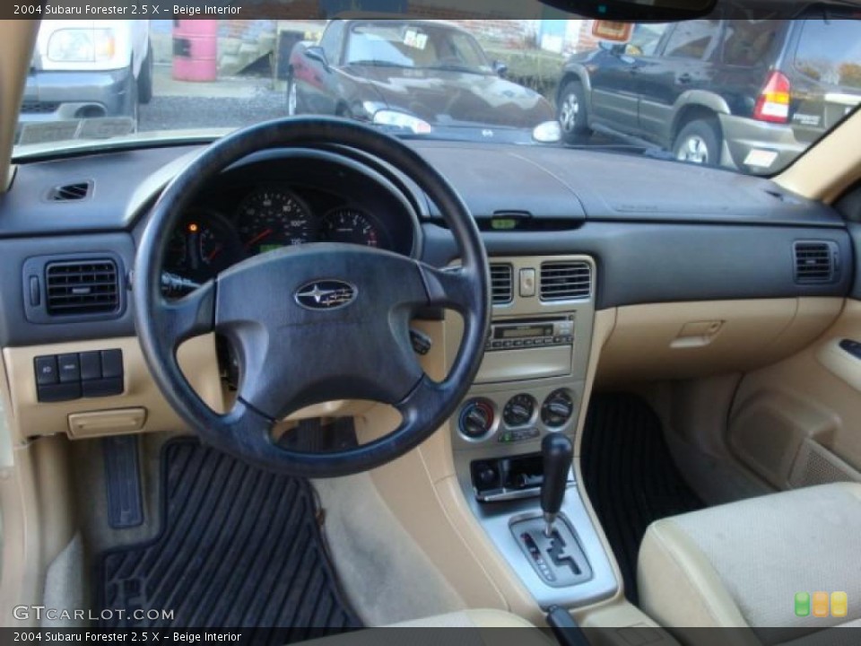 Beige Interior Prime Interior for the 2004 Subaru Forester 2.5 X #39048420