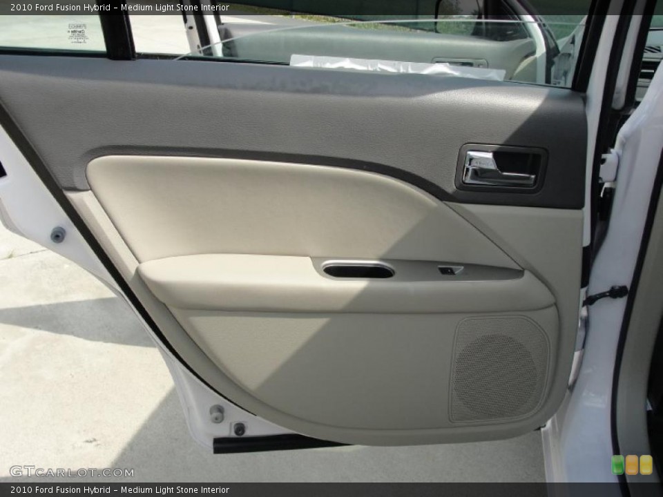 Medium Light Stone Interior Door Panel for the 2010 Ford Fusion Hybrid #39049228