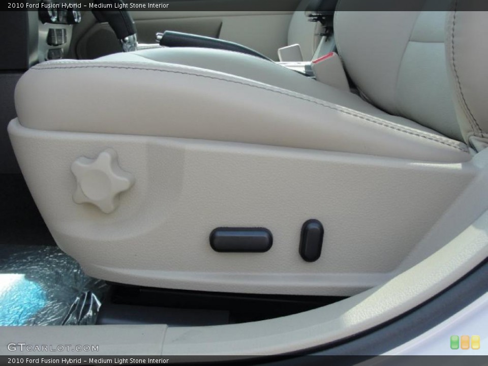 Medium Light Stone Interior Controls for the 2010 Ford Fusion Hybrid #39049312