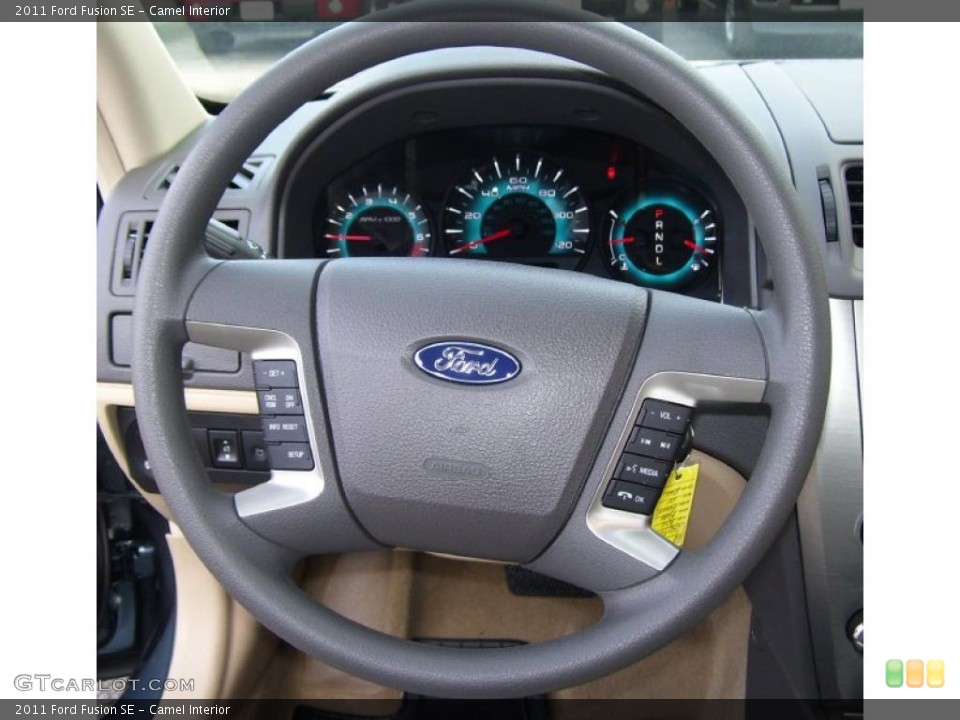 Camel Interior Steering Wheel for the 2011 Ford Fusion SE #39050008