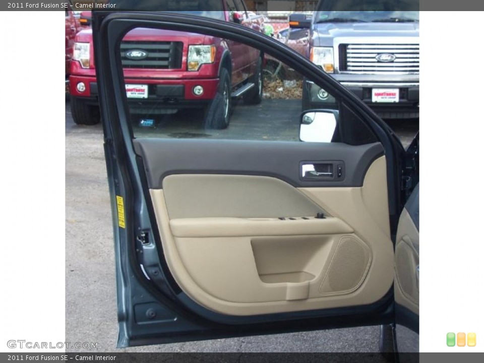 Camel Interior Door Panel for the 2011 Ford Fusion SE #39050084