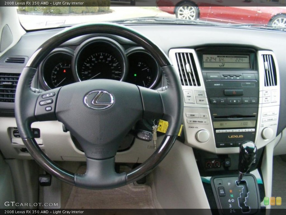 Light Gray Interior Dashboard for the 2008 Lexus RX 350 AWD #39050688