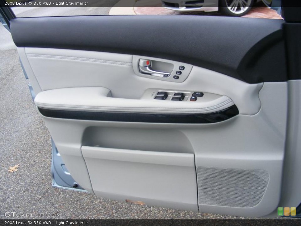 Light Gray Interior Door Panel for the 2008 Lexus RX 350 AWD #39050852