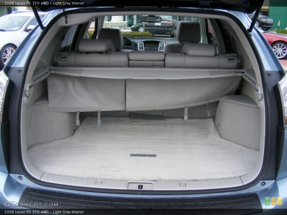 Light Gray Interior Trunk for the 2008 Lexus RX 350 AWD #39050884