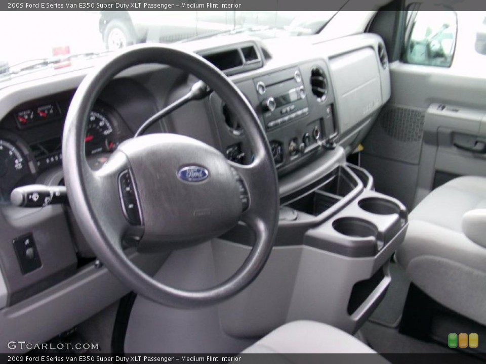Medium Flint 2009 Ford E Series Van Interiors