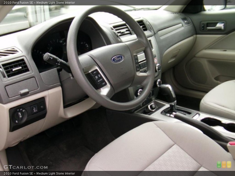 Medium Light Stone Interior Prime Interior for the 2010 Ford Fusion SE #39051800