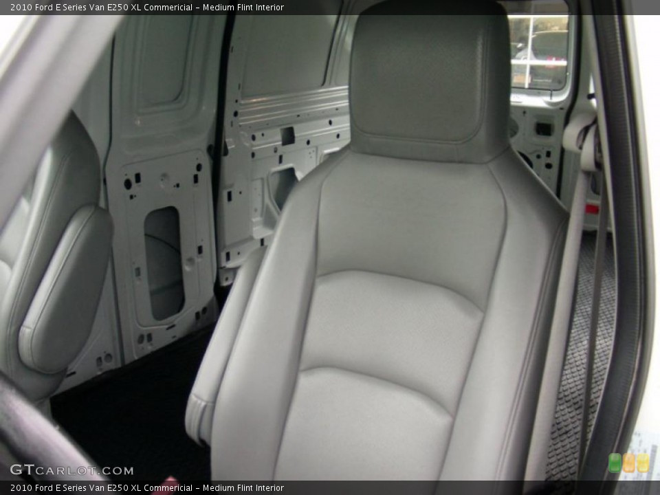 Medium Flint Interior Photo for the 2010 Ford E Series Van E250 XL Commericial #39051984