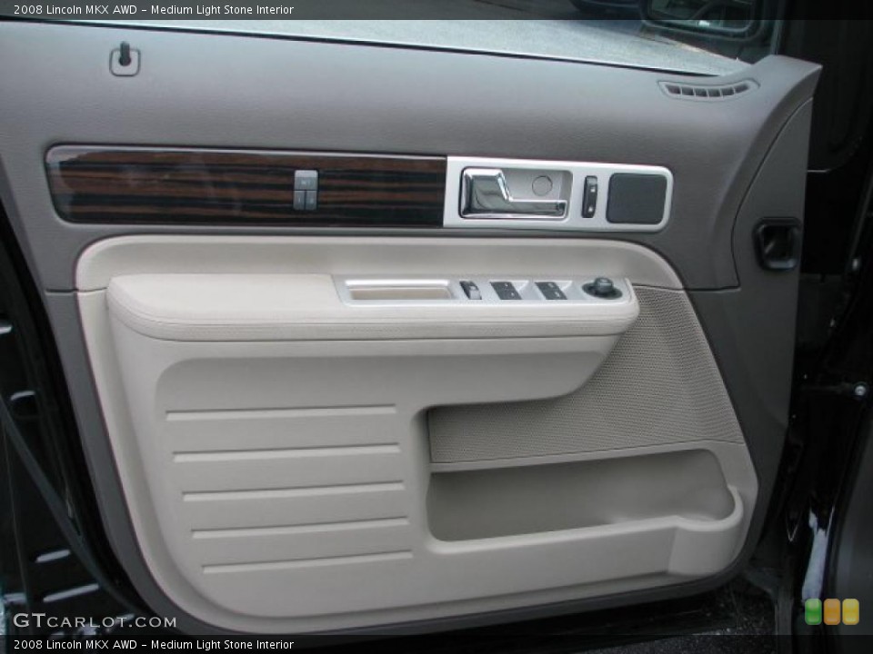Medium Light Stone Interior Door Panel for the 2008 Lincoln MKX AWD #39051988