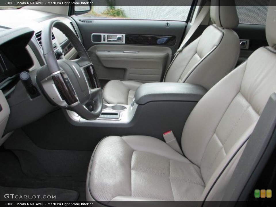 Medium Light Stone Interior Photo for the 2008 Lincoln MKX AWD #39052000