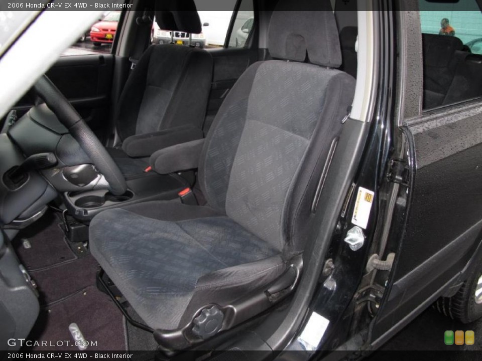 Black Interior Photo for the 2006 Honda CR-V EX 4WD #39052140