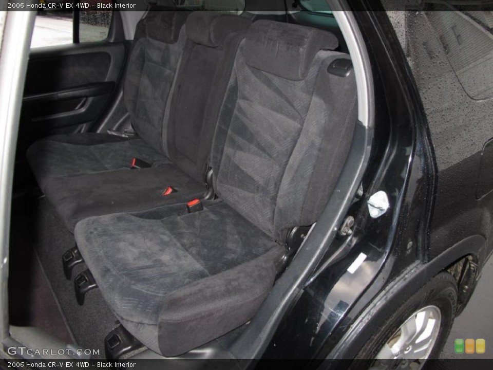 Black Interior Photo for the 2006 Honda CR-V EX 4WD #39052152