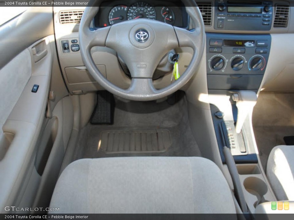 Pebble Beige Interior Photo for the 2004 Toyota Corolla CE #39052160