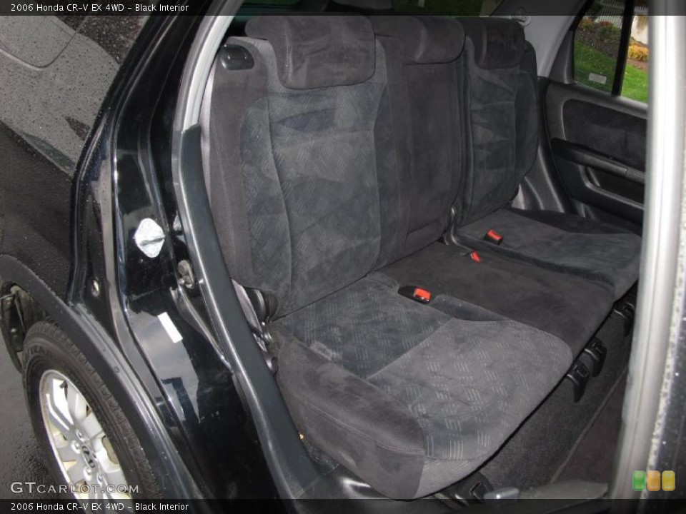 Black Interior Photo for the 2006 Honda CR-V EX 4WD #39052168