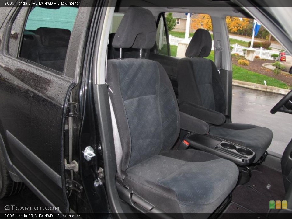 Black Interior Photo for the 2006 Honda CR-V EX 4WD #39052184