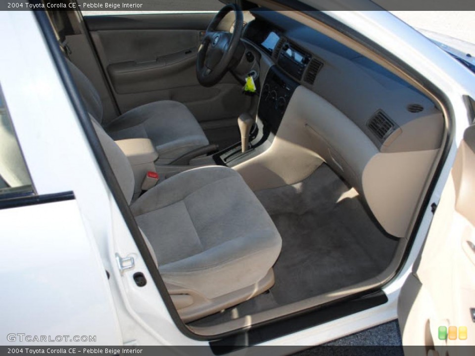 Pebble Beige Interior Photo for the 2004 Toyota Corolla CE #39052244