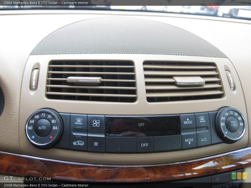 Cashmere Interior Controls for the 2008 Mercedes-Benz E 350 Sedan #39052924