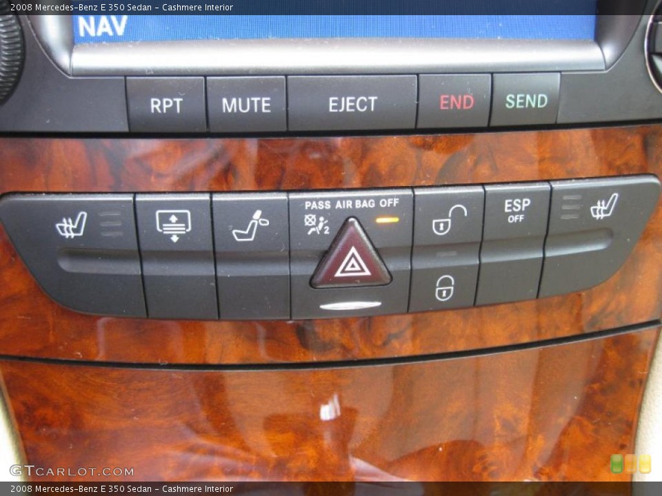 Cashmere Interior Controls for the 2008 Mercedes-Benz E 350 Sedan #39052940