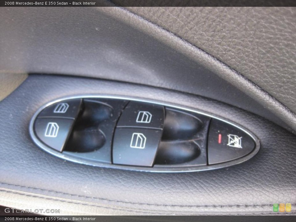 Black Interior Controls for the 2008 Mercedes-Benz E 350 Sedan #39053200