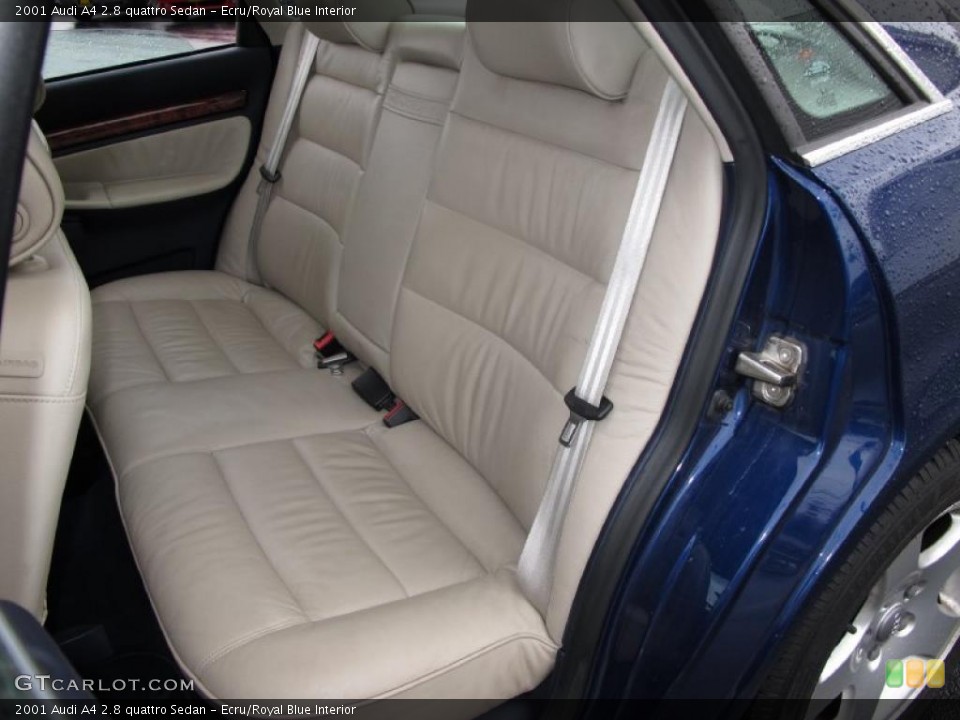 Ecru/Royal Blue Interior Photo for the 2001 Audi A4 2.8 quattro Sedan #39053220