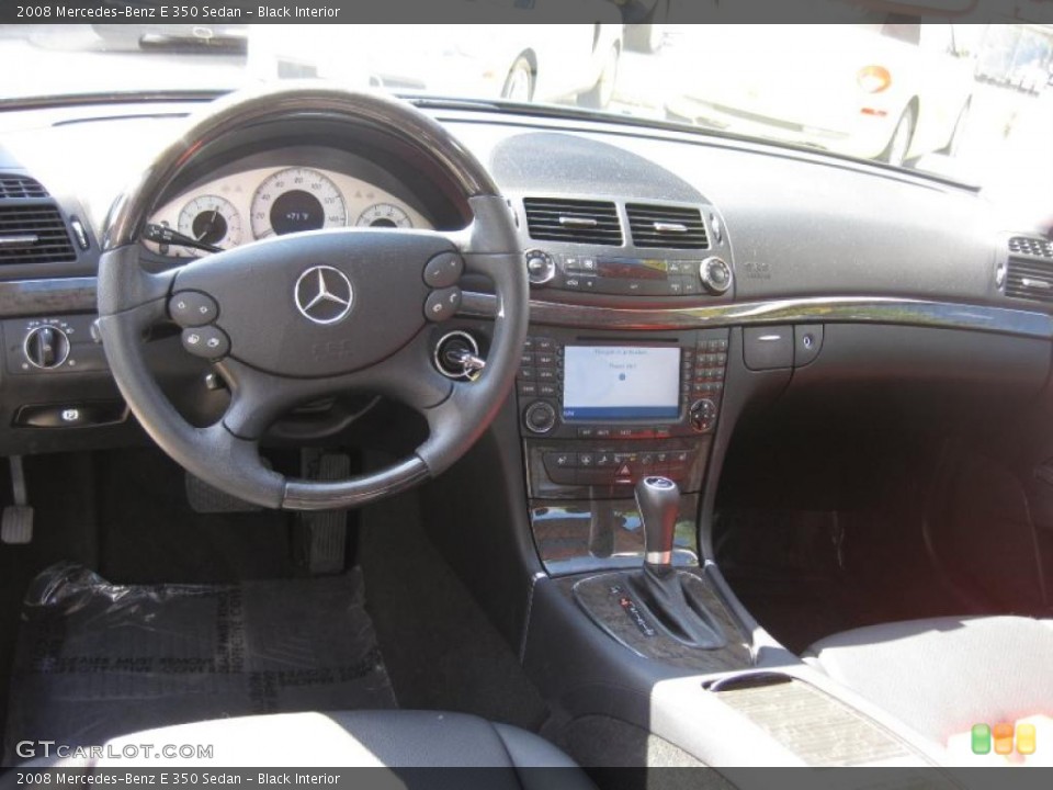 Black Interior Prime Interior for the 2008 Mercedes-Benz E 350 Sedan #39053388