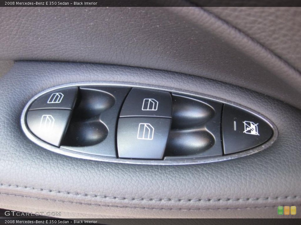 Black Interior Controls for the 2008 Mercedes-Benz E 350 Sedan #39053572