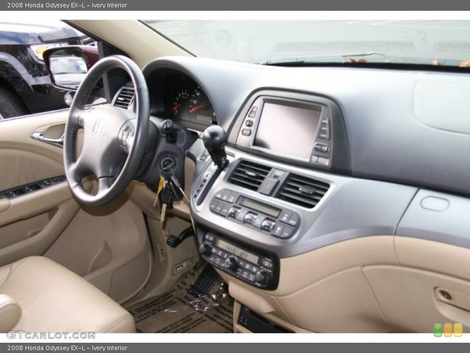 Ivory Interior Dashboard for the 2008 Honda Odyssey EX-L #39054324