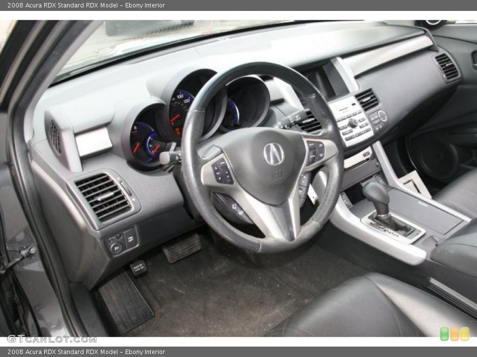 Ebony 2008 Acura RDX Interiors