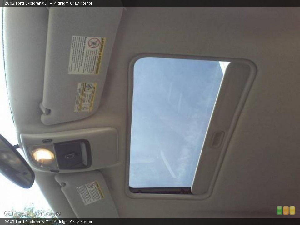 Midnight Gray Interior Sunroof for the 2003 Ford Explorer XLT #39054740