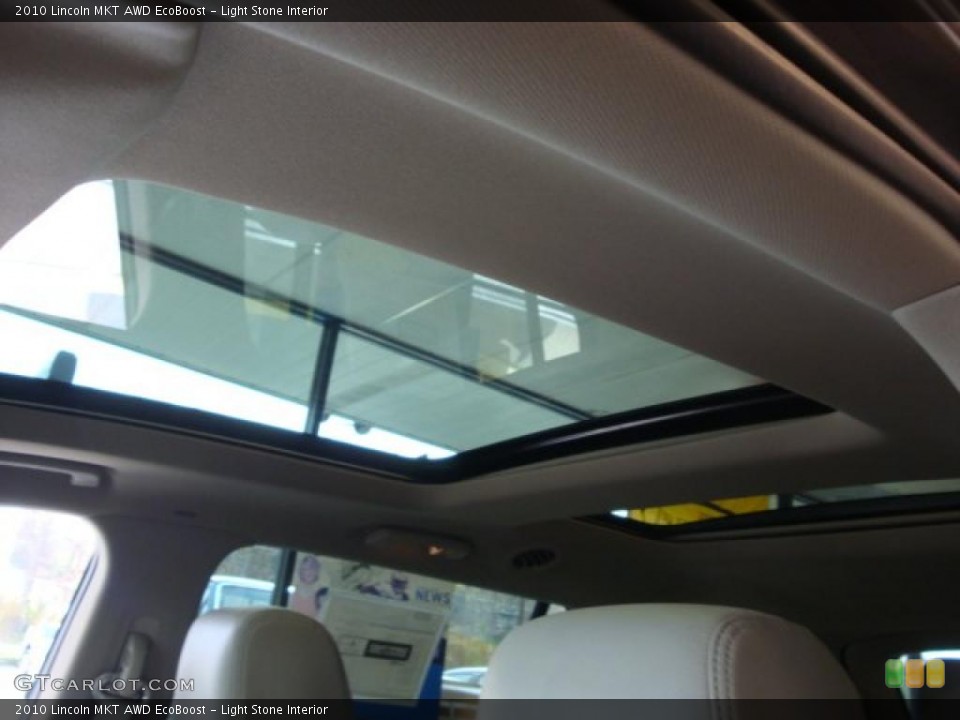 Light Stone Interior Sunroof for the 2010 Lincoln MKT AWD EcoBoost #39055018