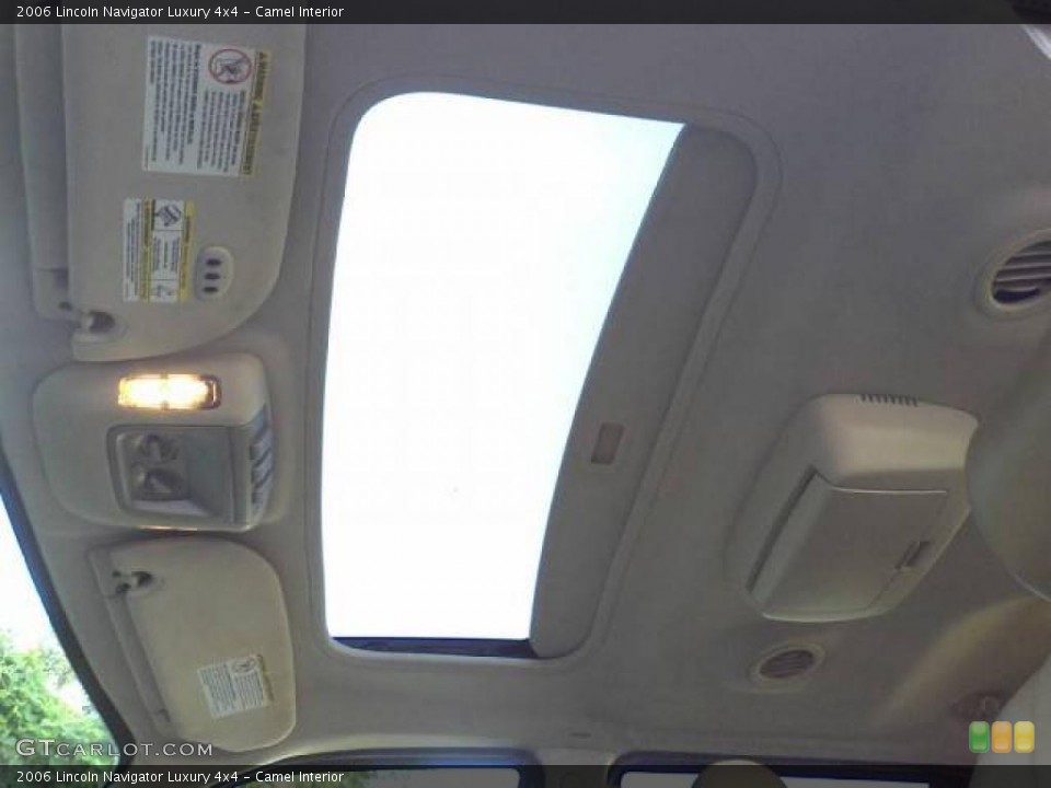 Camel Interior Sunroof for the 2006 Lincoln Navigator Luxury 4x4 #39055024