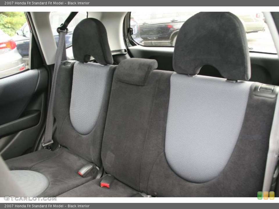 Black Interior Photo for the 2007 Honda Fit  #39055144
