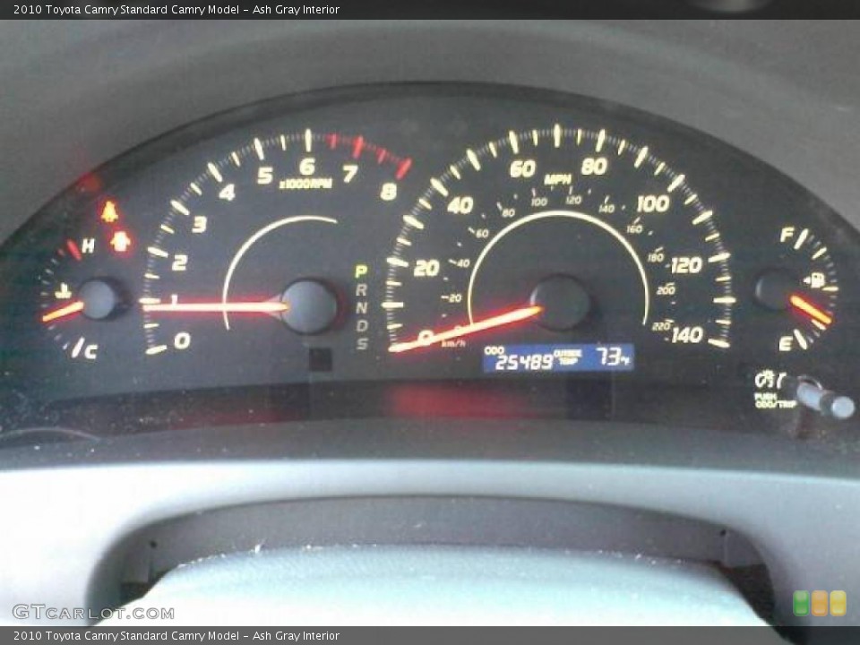 Ash Gray Interior Gauges for the 2010 Toyota Camry  #39055228